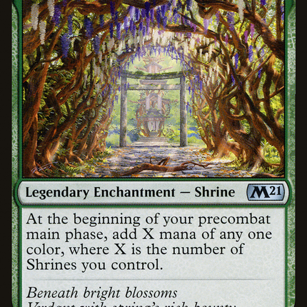 Sanctum of Fruitful Harvest (M21-203) - Core Set 2021 Foil