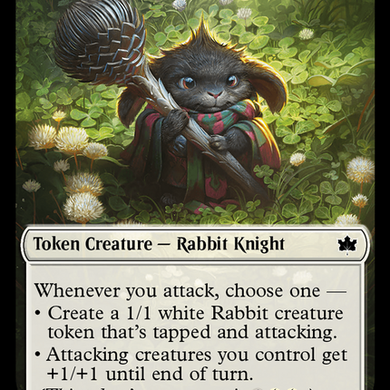 Warren Warleader (BLB-005) - Bloomburrow Tokens Foil