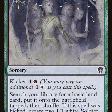 Scout the Wilderness (DMU-176) - Dominaria United Foil