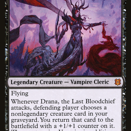 Drana, the Last Bloodchief (ZNR-098) - Zendikar Rising Foil