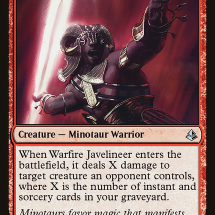 Warfire Javelineer (AKH-155) - Amonkhet