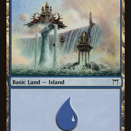 Island (CHK-293) - Champions of Kamigawa