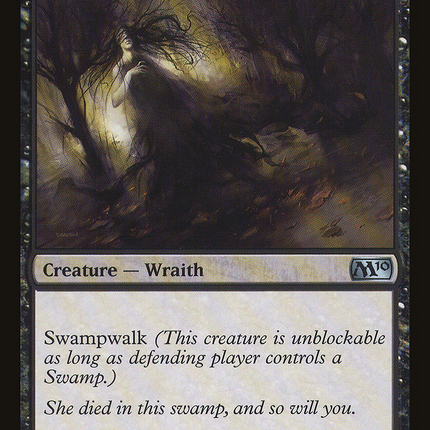 Bog Wraith (M10-086) - Magic 2010 Foil