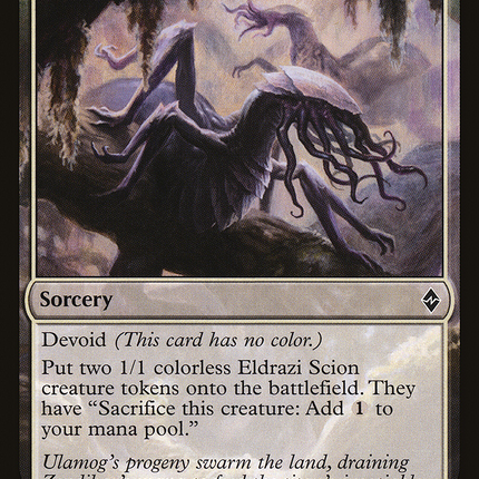Call the Scions (BFZ-165) - Battle for Zendikar: (devoid) Foil