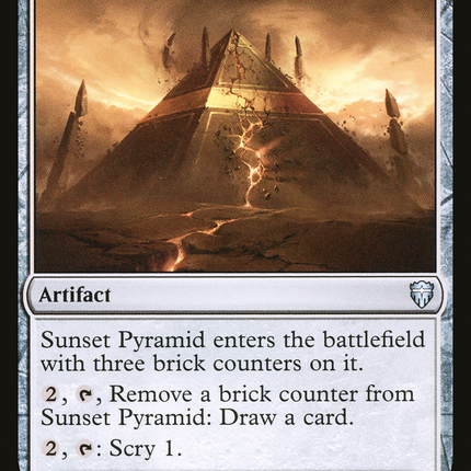 Sunset Pyramid (CMR-345) - Commander Legends Foil