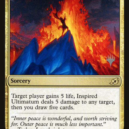 Inspired Ultimatum (PPIKO-191) - Ikoria: Lair of Behemoths Promos Foil