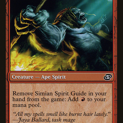 Simian Spirit Guide (PLC-122) - Planar Chaos: (colorshifted) Foil