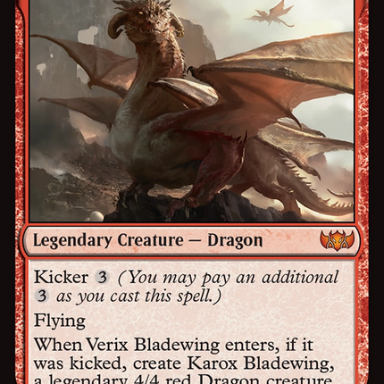 Verix Bladewing (TDC-243) - Commander: Tarkir: Dragonstorm