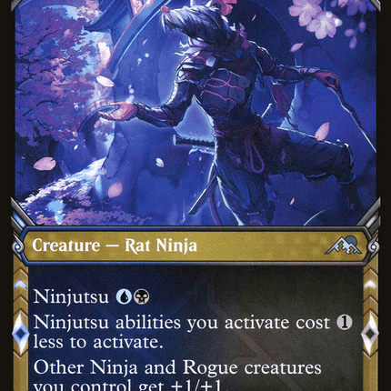 Silver-Fur Master (NEO-353) - Kamigawa: Neon Dynasty: (Showcase) Foil
