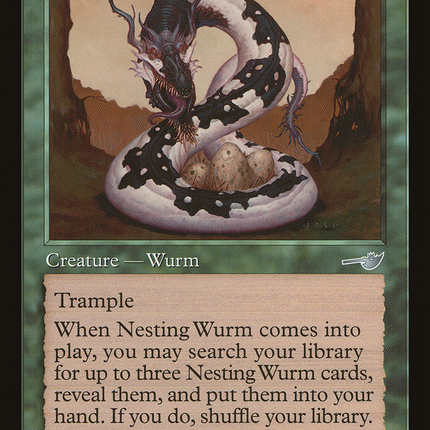 Nesting Wurm (NMS-107) - Nemesis Foil