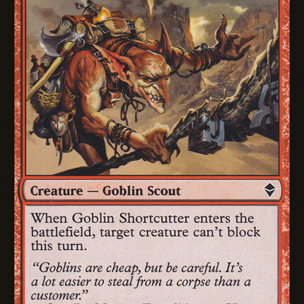 Goblin Shortcutter (ZEN-128) - Zendikar Foil