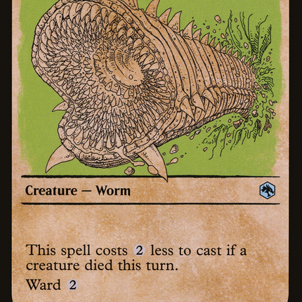 Purple Worm (AFR-332) - Adventures in the Forgotten Realms: (Showcase)