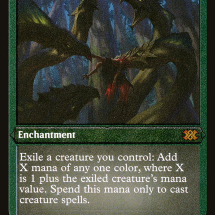 Food Chain (Foil Etched) (2X2-460) - Double Masters 2022 Foil