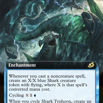 Shark Typhoon (IKO-319) - Ikoria: Lair of Behemoths: (Extended Art) Foil