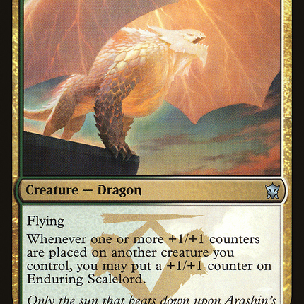 Enduring Scalelord (DTK-222) - Dragons of Tarkir