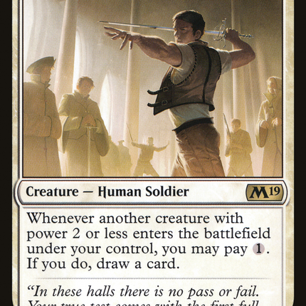 Mentor of the Meek (M19-027) - Core Set 2019 Foil