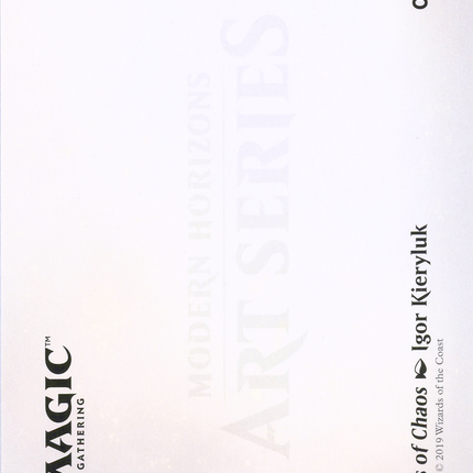 Throes of Chaos (Art Series) (ASMH1-009) - Modern Horizons Art Series (Borderless)