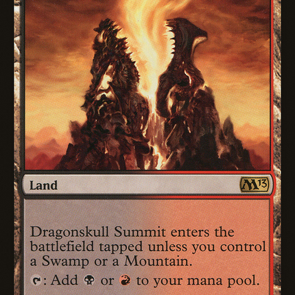 Dragonskull Summit (M13-222) - Magic 2013 Foil