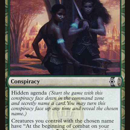 Natural Unity (CN2-009) - Conspiracy: Take the Crown: (draft) Foil