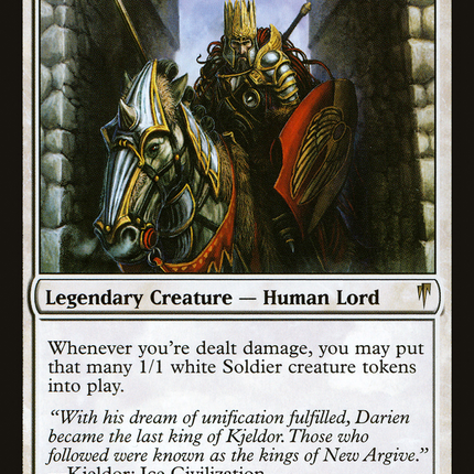 Darien, King of Kjeldor (CSP-004) - Coldsnap Foil