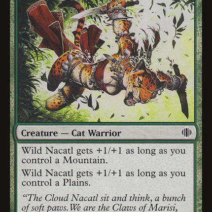 Wild Nacatl (ALA-152) - Shards of Alara Foil