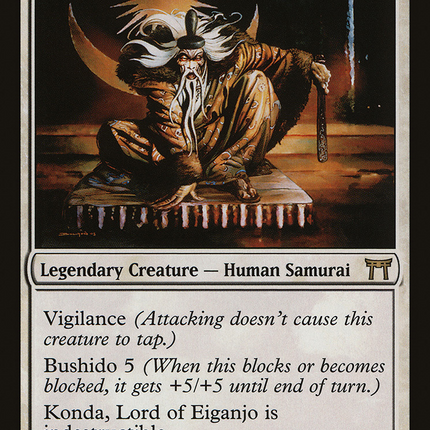 Konda, Lord of Eiganjo (CHK-030) - Champions of Kamigawa
