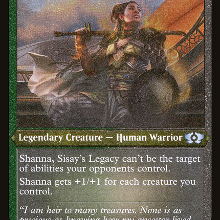 Shanna, Sisay's Legacy (Foil Etched) (MUL-124) - Multiverse Legends Foil