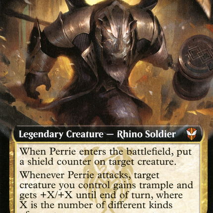 Perrie, the Pulverizer (NCC-107) - New Capenna Commander: (Extended Art)