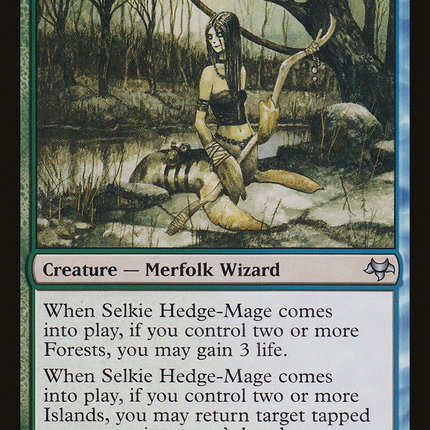 Selkie Hedge-Mage (EVE-158) - Eventide Foil