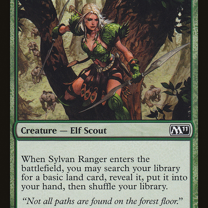 Sylvan Ranger (M11-198) - Magic 2011 Foil