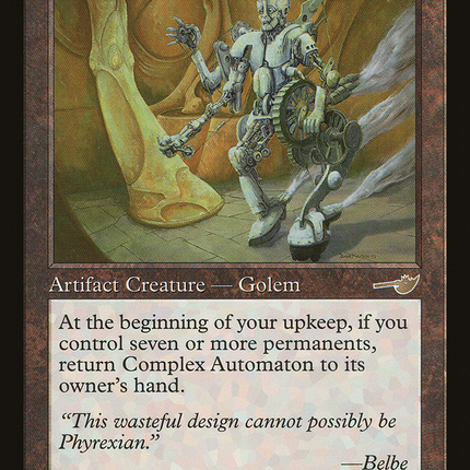 Complex Automaton (NMS-128) - Nemesis Foil