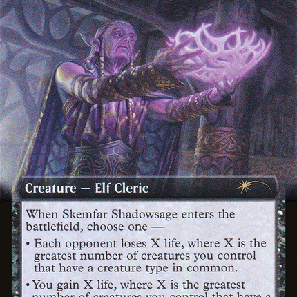 Skemfar Shadowsage (SLD-759) - Secret Lair Drop: (Extended Art) Foil