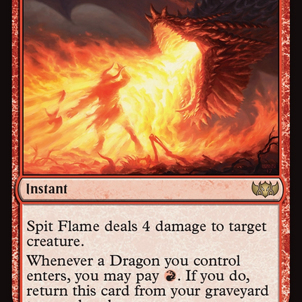 Spit Flame (TDC-234) - Commander: Tarkir: Dragonstorm