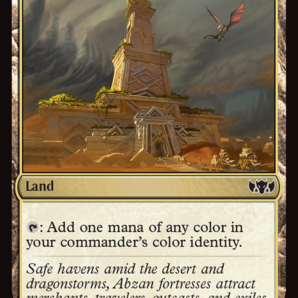 Command Tower (TDC-107) - Commander: Tarkir: Dragonstorm