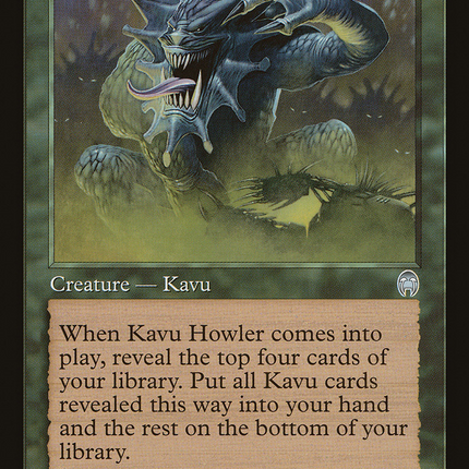 Kavu Howler (APC-079) - Apocalypse Foil