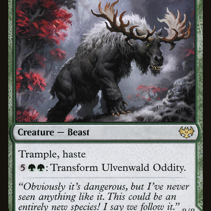 Ulvenwald Oddity // Ulvenwald Behemoth (VOW-225) - Innistrad: Crimson Vow: (Double Faced Transform)