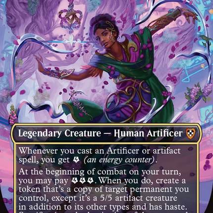 Saheeli, Radiant Creator (DRC-003) - Commander: Aetherdrift