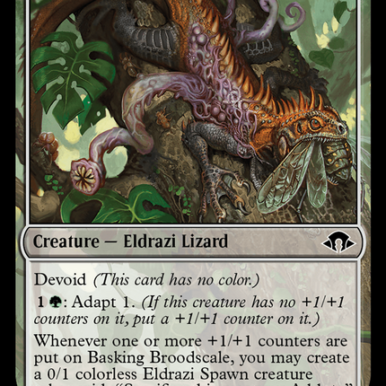 Basking Broodscale (MH3-145) - Modern Horizons 3: (devoid) Foil