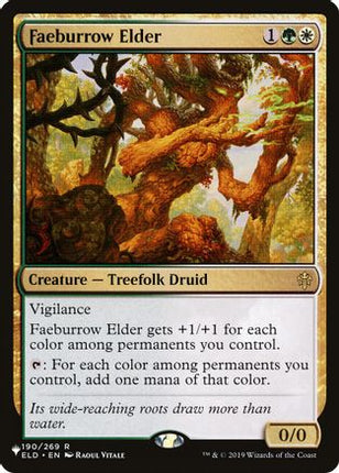 Faeburrow Elder (LIST-190/269) - The List Reprints