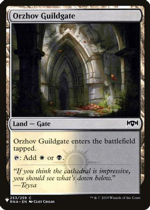 Orzhov Guildgate (253) (LIST-253/259) - The List Reprints