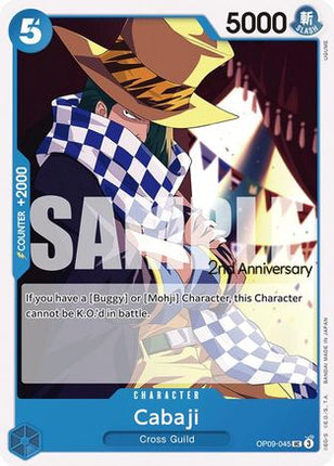 Cabaji (OP09-045) - Emperors in the New World: 2nd Anniversary Tournament Cards