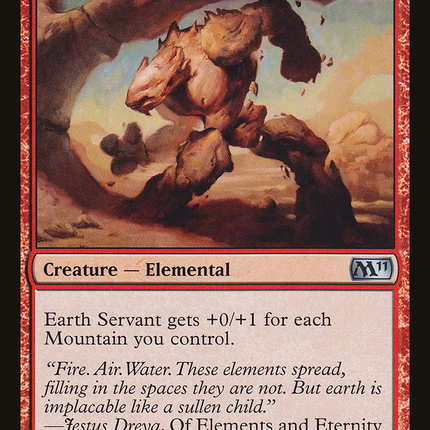 Earth Servant (M11-134) - Magic 2011