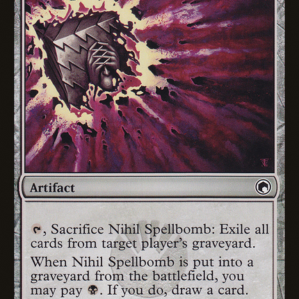 Nihil Spellbomb (SOM-187) - Scars of Mirrodin