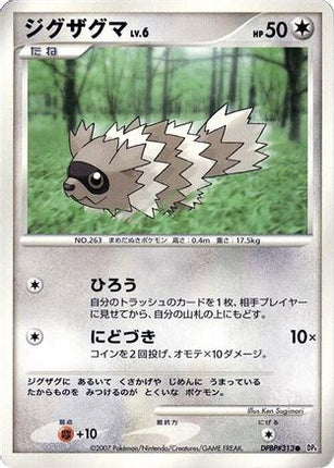 Zigzagoon  - DP4 Dawn Dash Unlimited