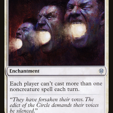 Deafening Silence (ELD-010) - Throne of Eldraine