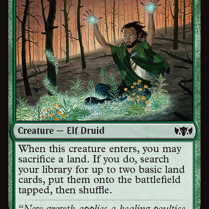 Springbloom Druid (TDC-271) - Commander: Tarkir: Dragonstorm