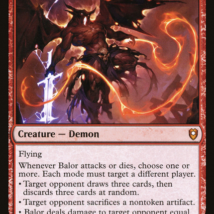 Balor (CLB-162) - Commander Legends: Battle for Baldur's Gate Foil