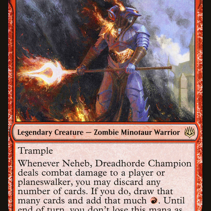 Neheb, Dreadhorde Champion (WAR-140) - War of the Spark