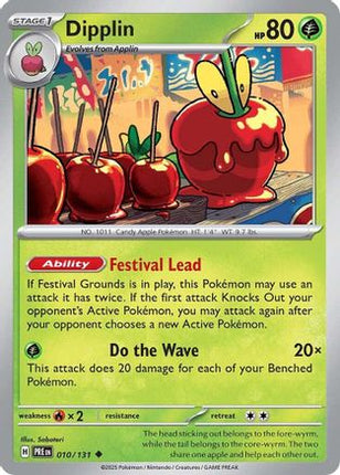 Dipplin 010/131  - Reverse Holofoil SV Prismatic Evolutions - Uncommon