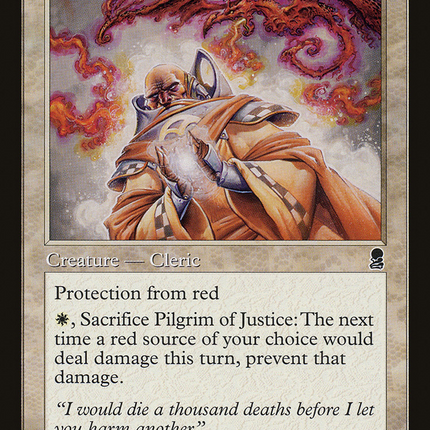 Pilgrim of Justice (ODY-040) - Odyssey Foil